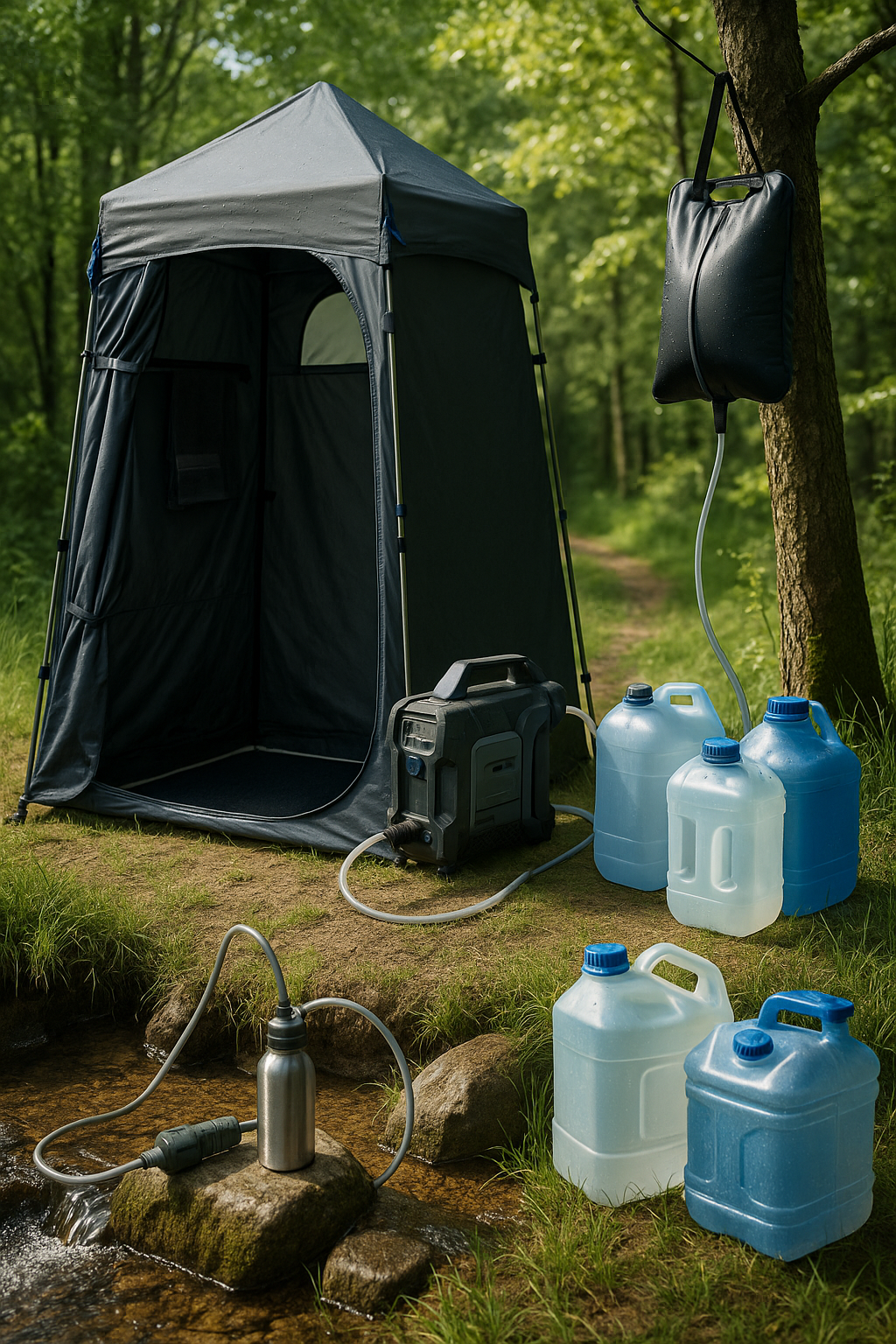 Water Storage, Filtration & Camp Showers for Off-Grid Living  (2.0)
