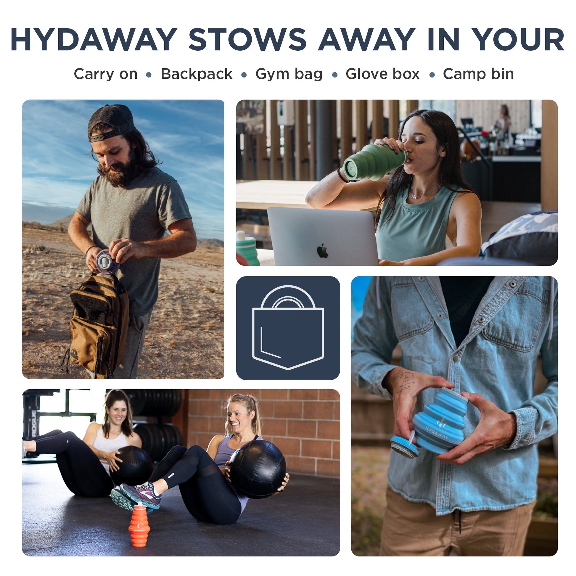 Collapsible Water Bottle | 25oz