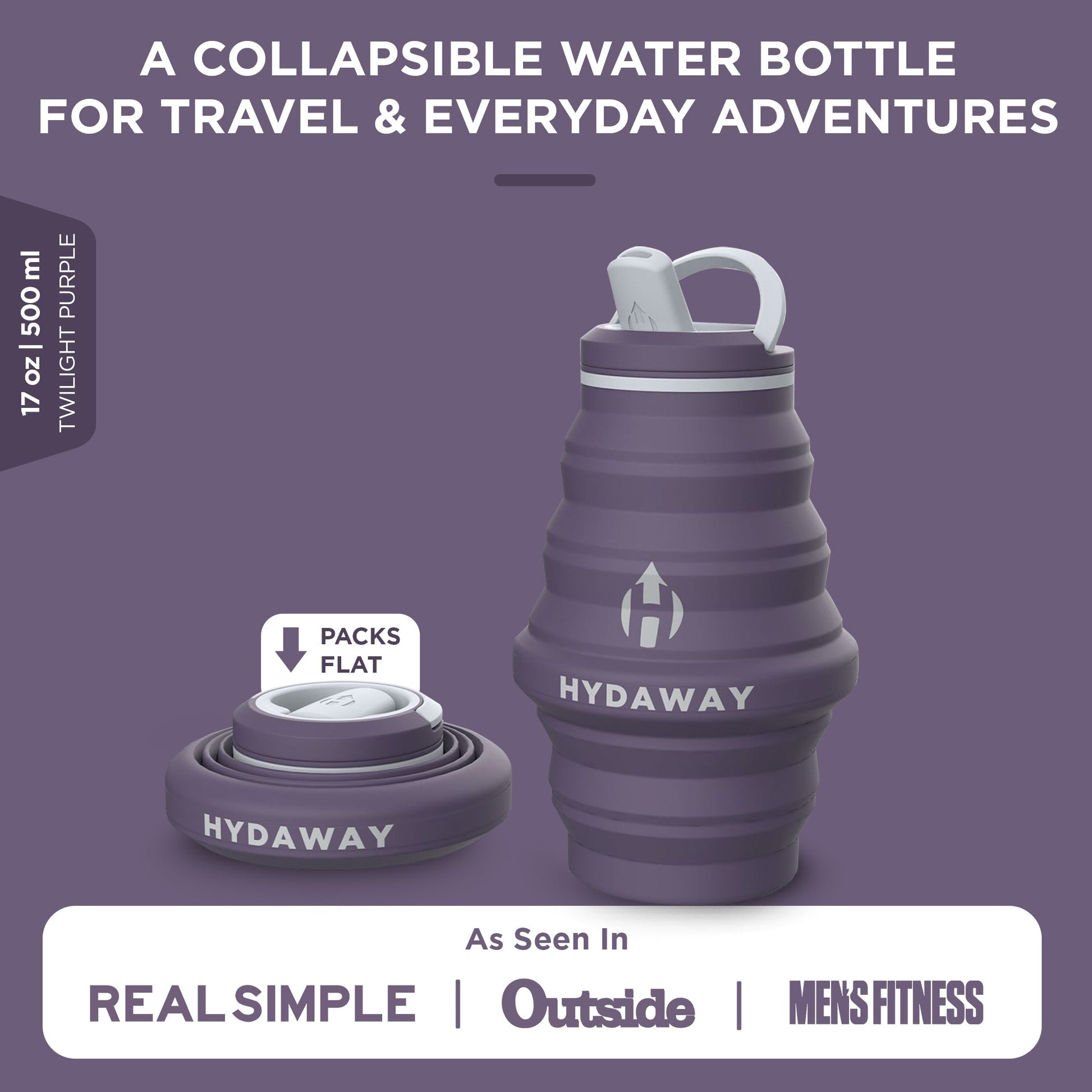 Collapsible Water Bottle | 17oz