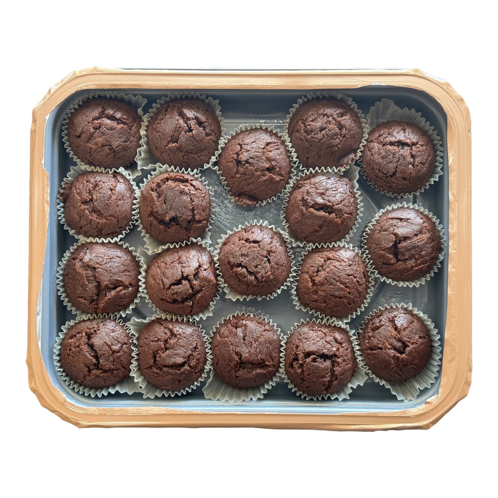 BULK 12 x Tray Packs, Military MRE Chocolate Muffin, Ready to Eat (UGR Component)