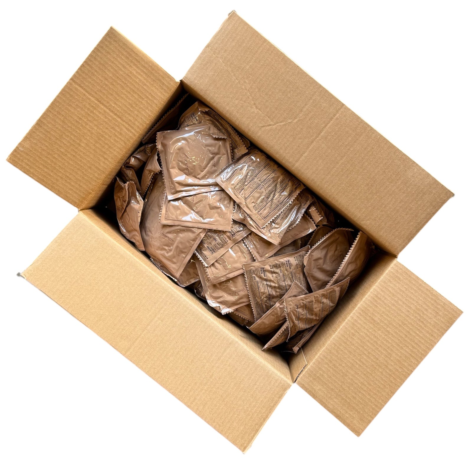 BULK MRE Dessert - 100 packs of Vanilla Pound Cake (Trans Fat Free)