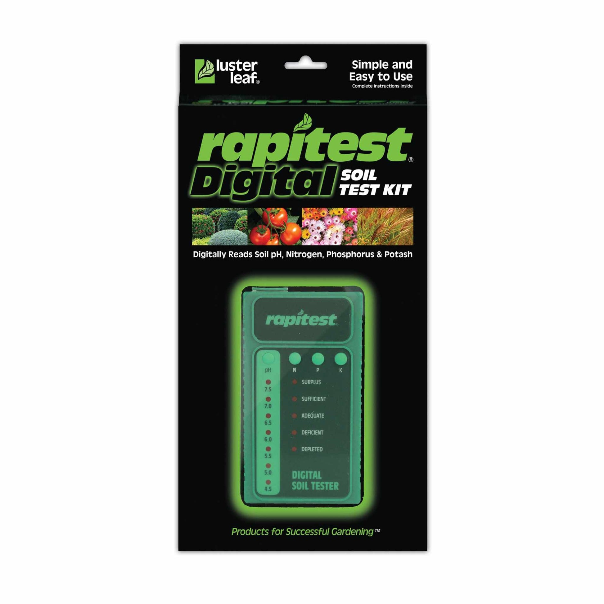 Luster Leaf Rapitest Digital Soil Test Kit