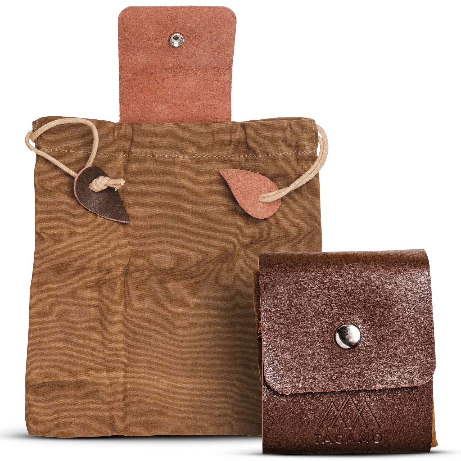 Waxed Canvas Foraging Pouch