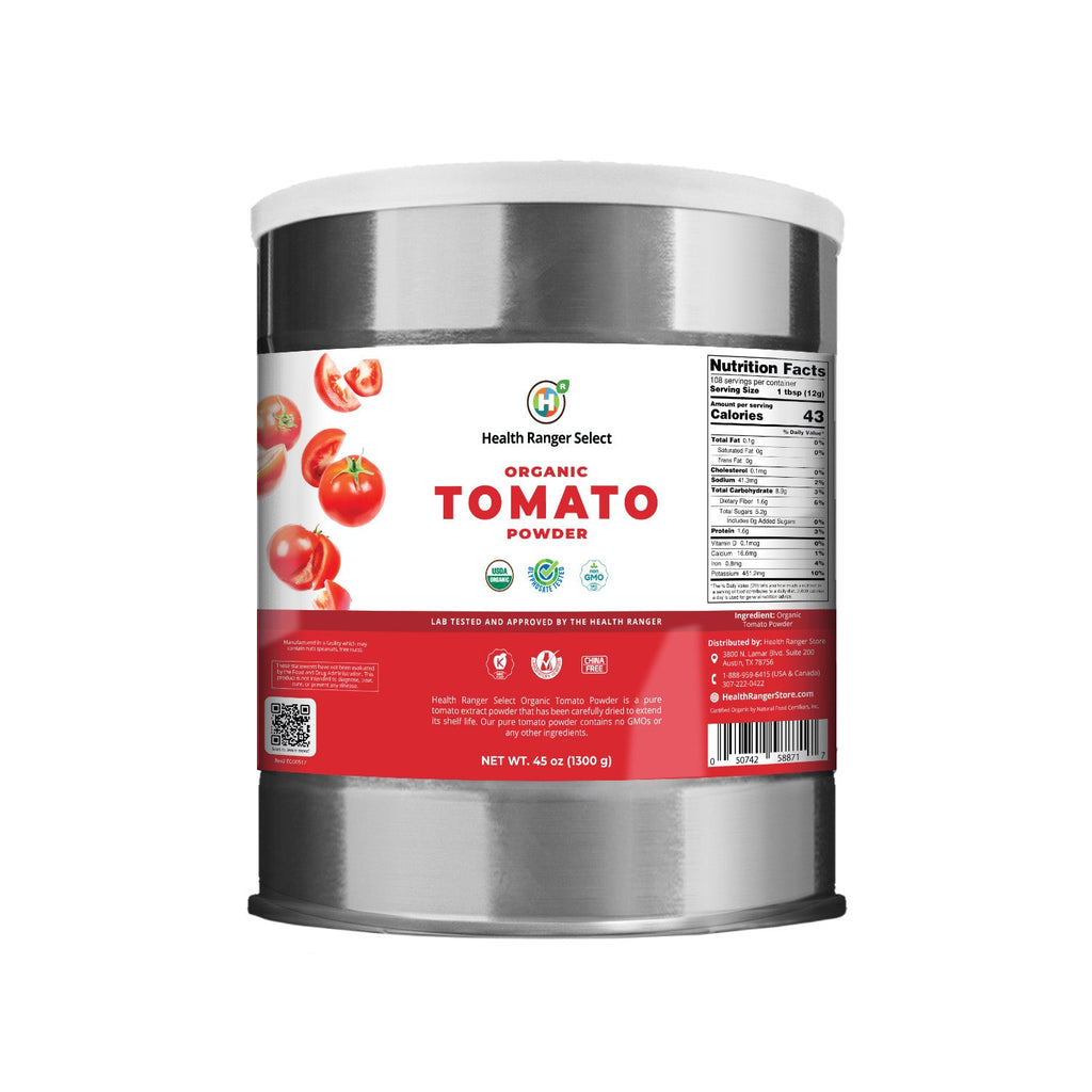 Organic Tomato Powder 45oz (1300g) #10 Can (2-Pack)