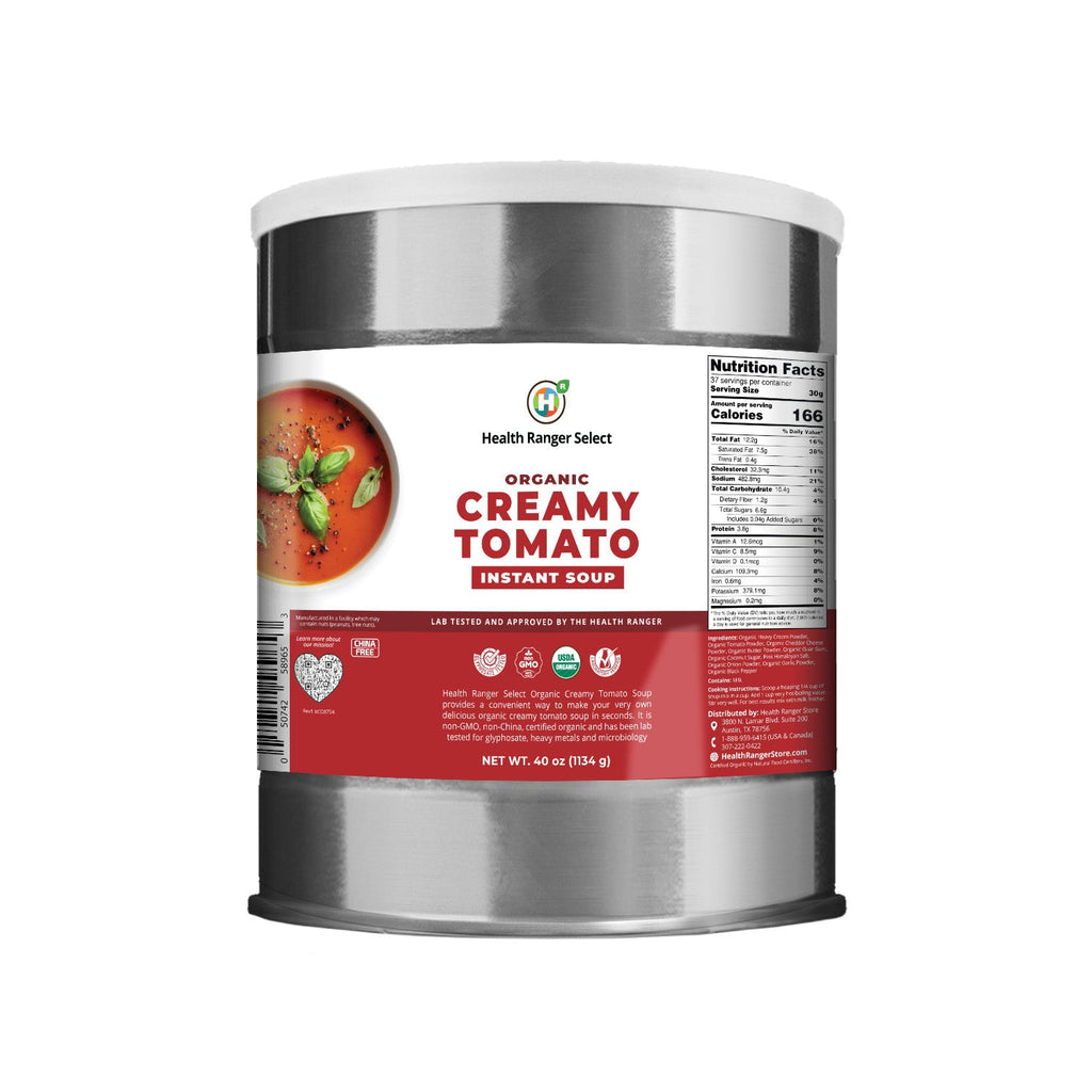 Organic Creamy Tomato Instant Soup 40 oz (1134g) #10 Can (2-Pack)