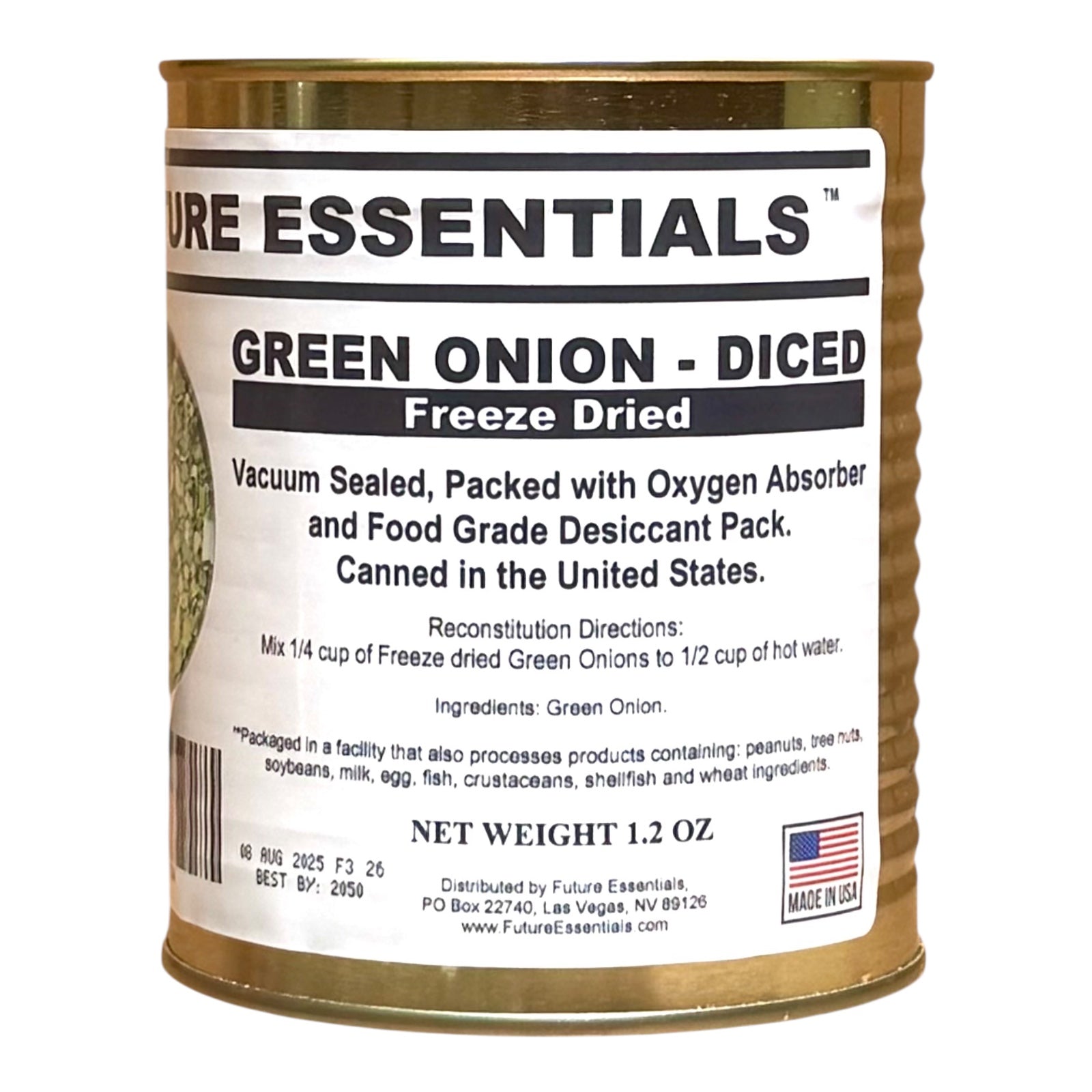 Future Essentials Canned Freeze Dried Green Onion