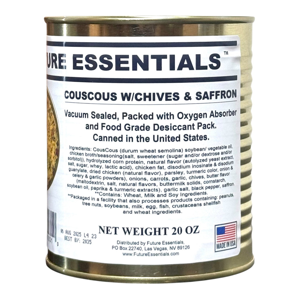Case (12 Cans) of Future Essentials Canned Rice and Couscous Variety