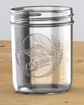 Azure Standard 16oz Wide Mouth Pint Mason Jar