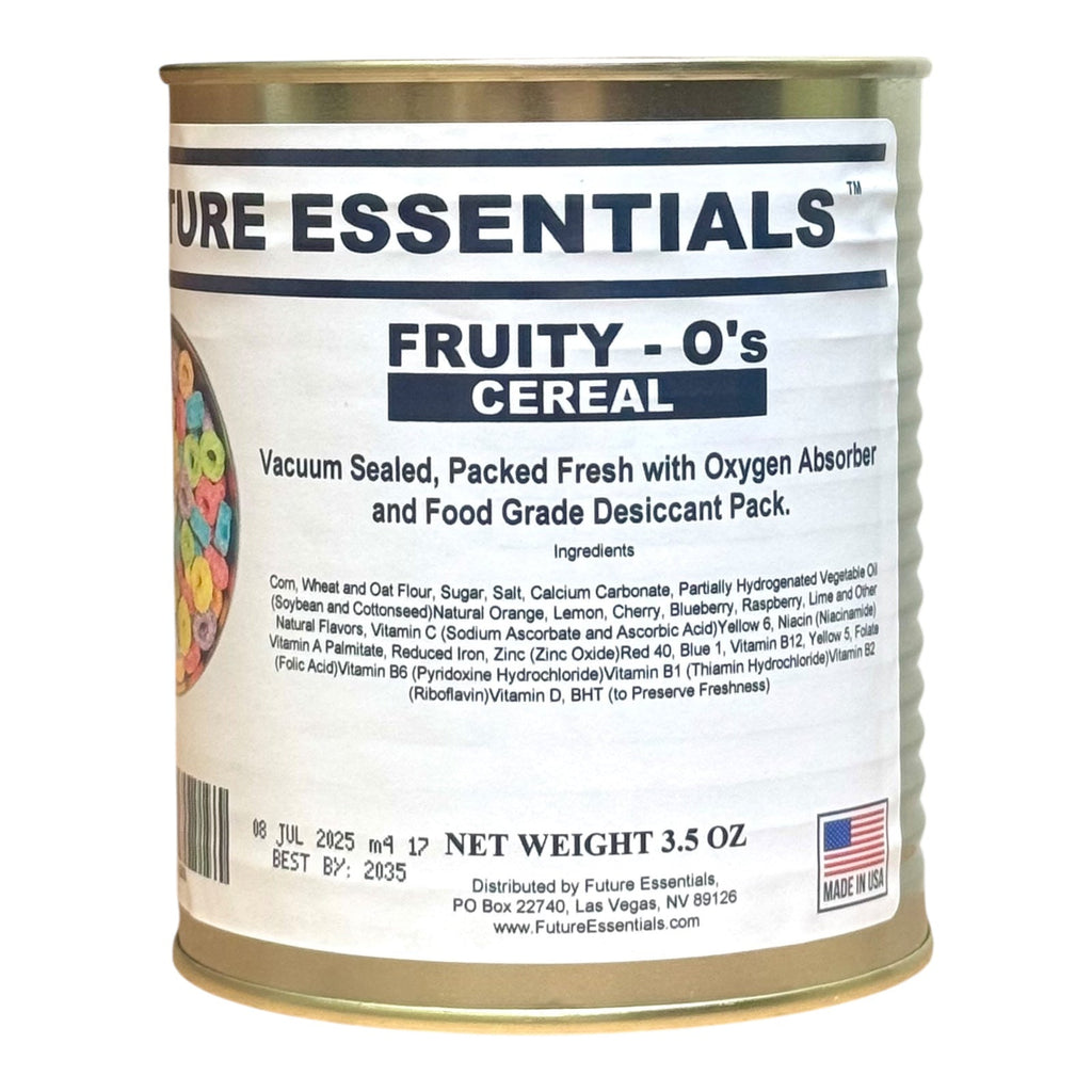 Case (12 Cans) of Future Essentials Canned Breakfast Cold Cereal Variety and Milk