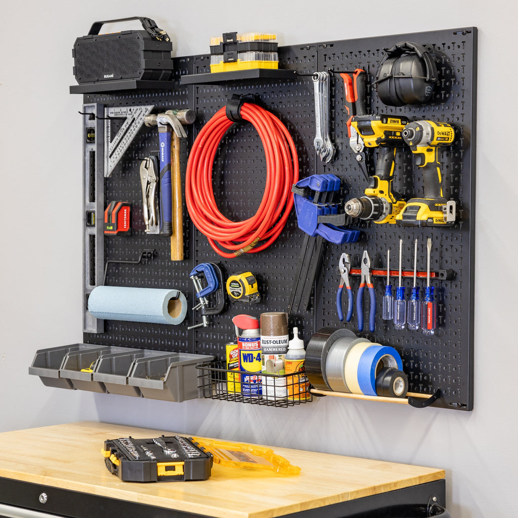 51" x 32" PRO Pegboard | 23 Attachments
