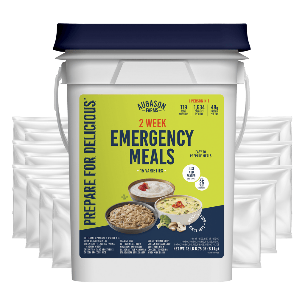 2-Week 1-Person Emergency Food Supply Kit, 119 Servings