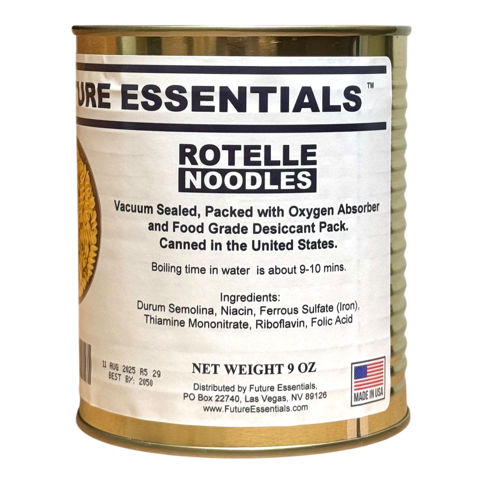 Case (12 Cans) of Future Essentials Canned Pasta Variety