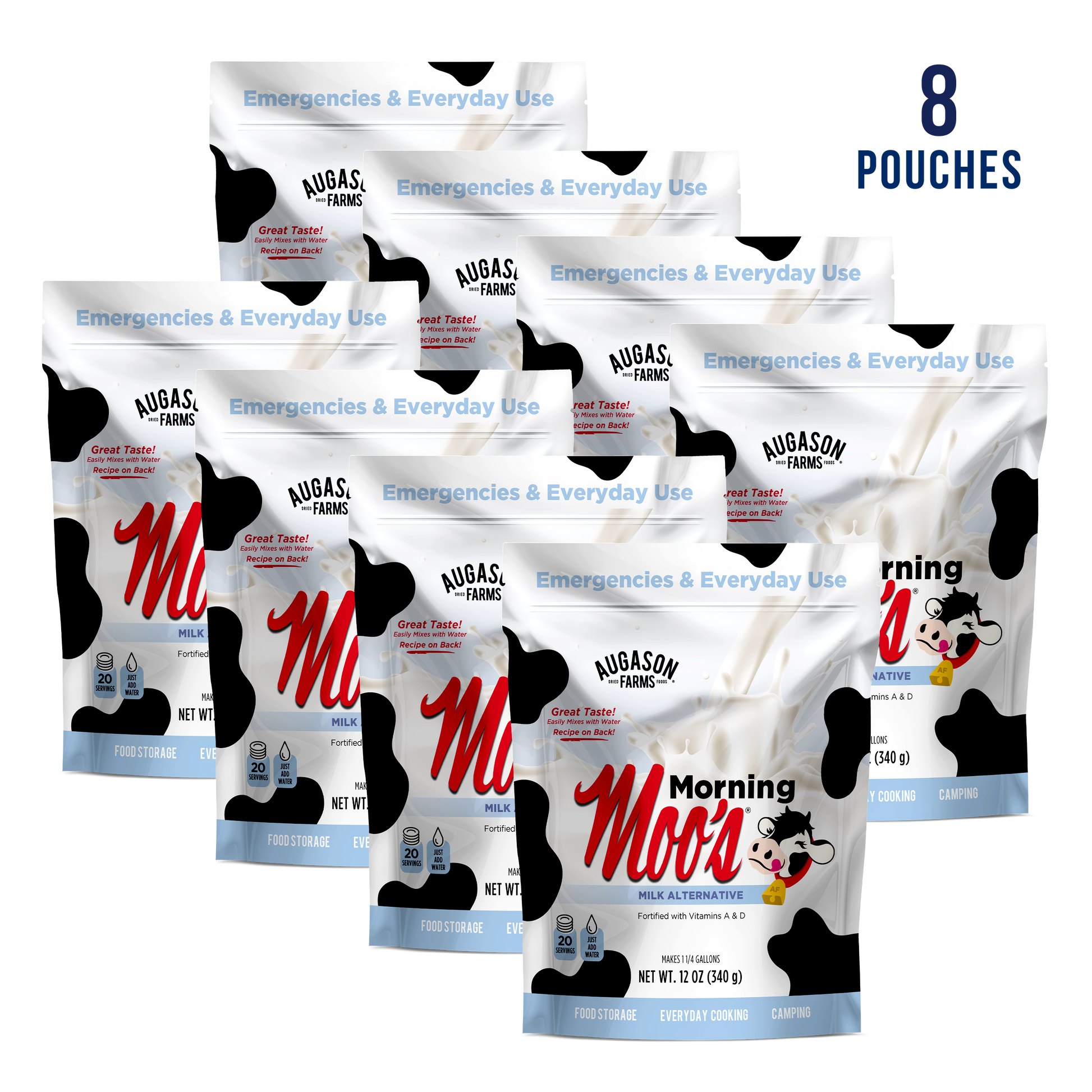Morning Moo’s Milk Alternative Pouch, 20 Servings