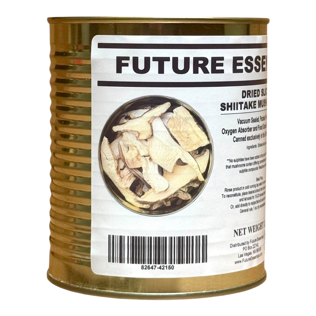 Future Essentials Dehydrated Sliced Shiitake Mushrooms