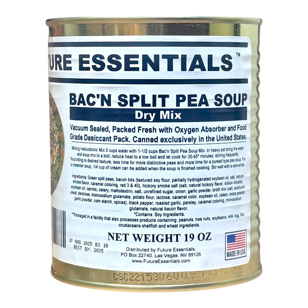 Future Essentials Bacon Split Pea Soup Dry Mix