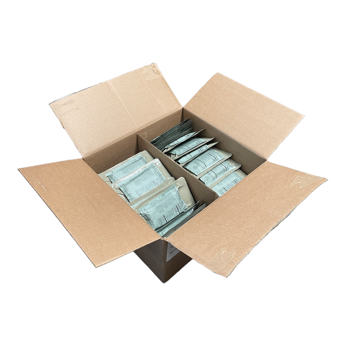 BULK MRE Entree - 72 packs of Beef Taco Filling