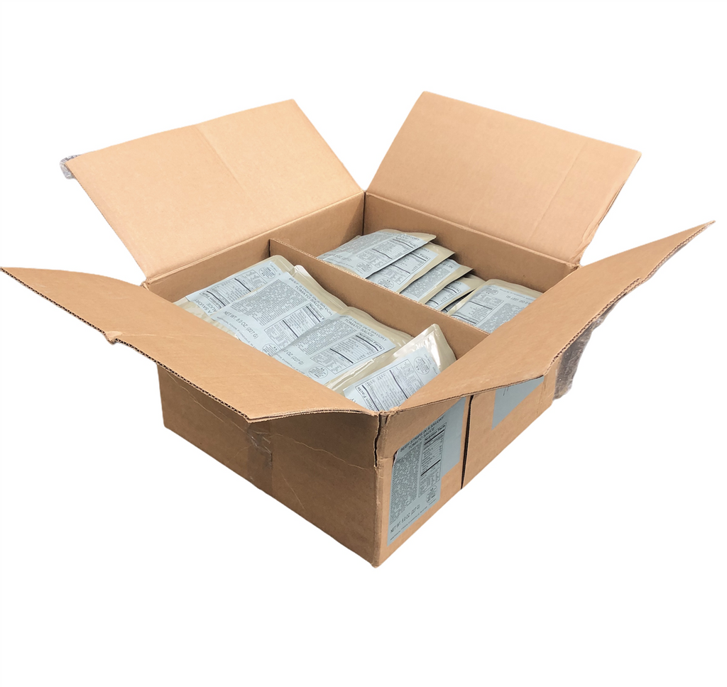 BULK MRE Entree - 72 packs of Beef Strips in Tomato Sauce
