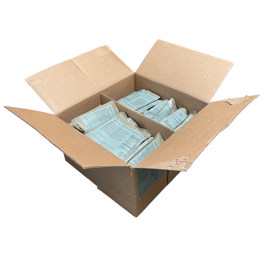 BULK MRE Entree - 72 packs of Mexican Chicken Stew