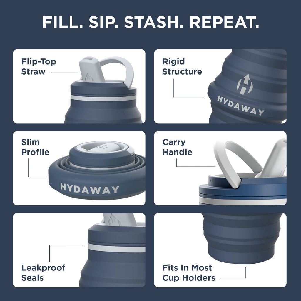 Collapsible Water Bottle | 17oz