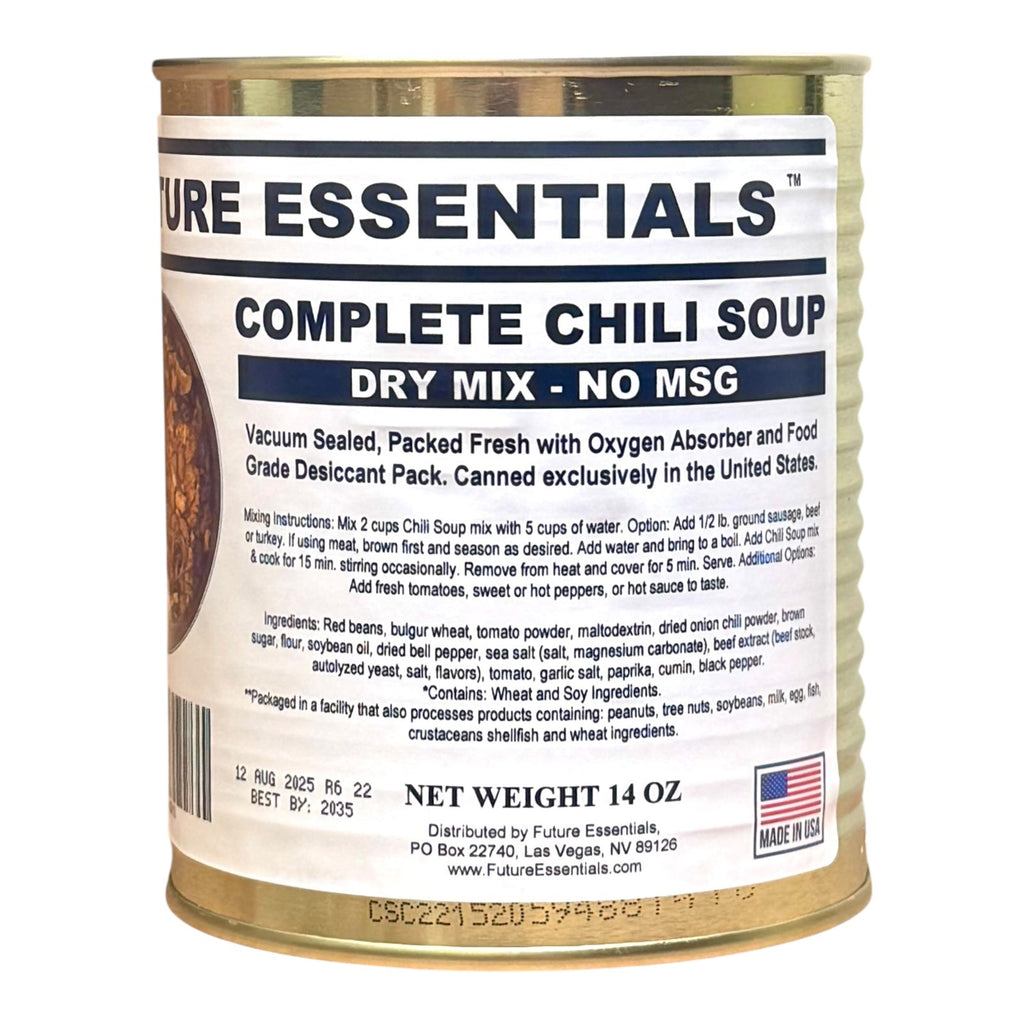 Case (12 Cans) of Future Essentials Canned Soup Variety
