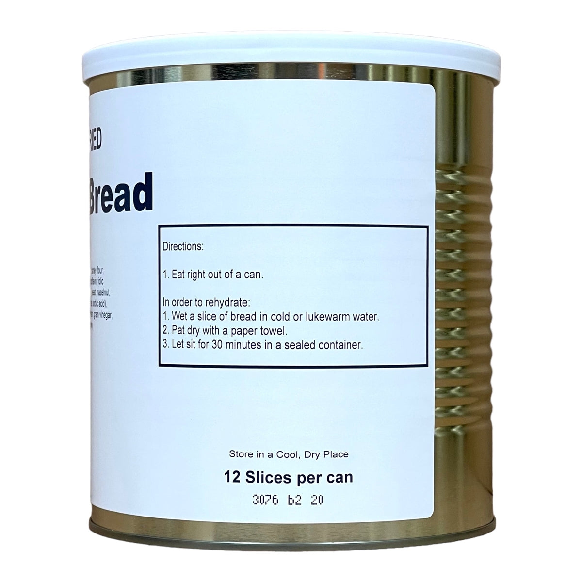 Military Surplus Freeze Dried Oat Nut Bread