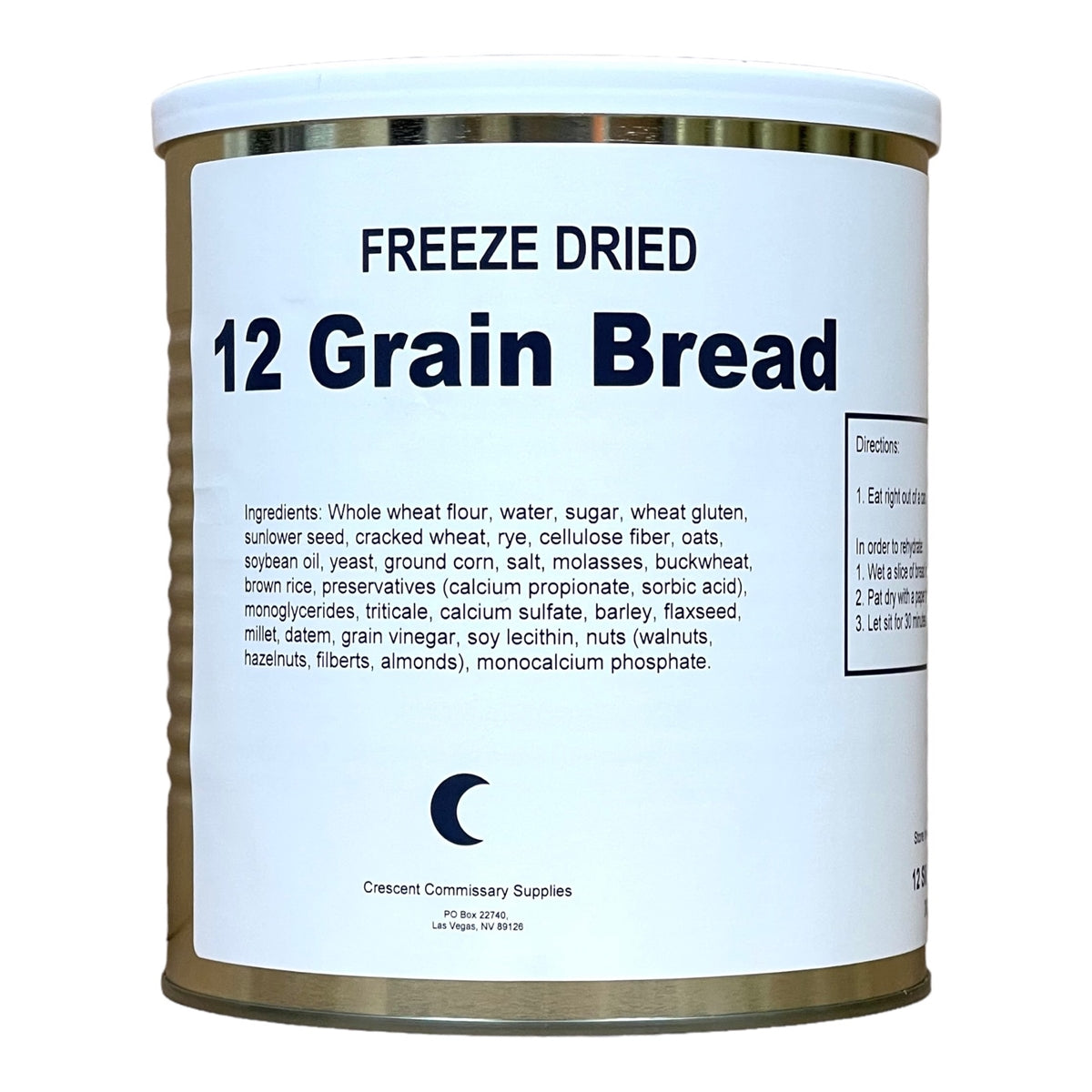 Military Surplus Freeze Dried 12-Grain Bread