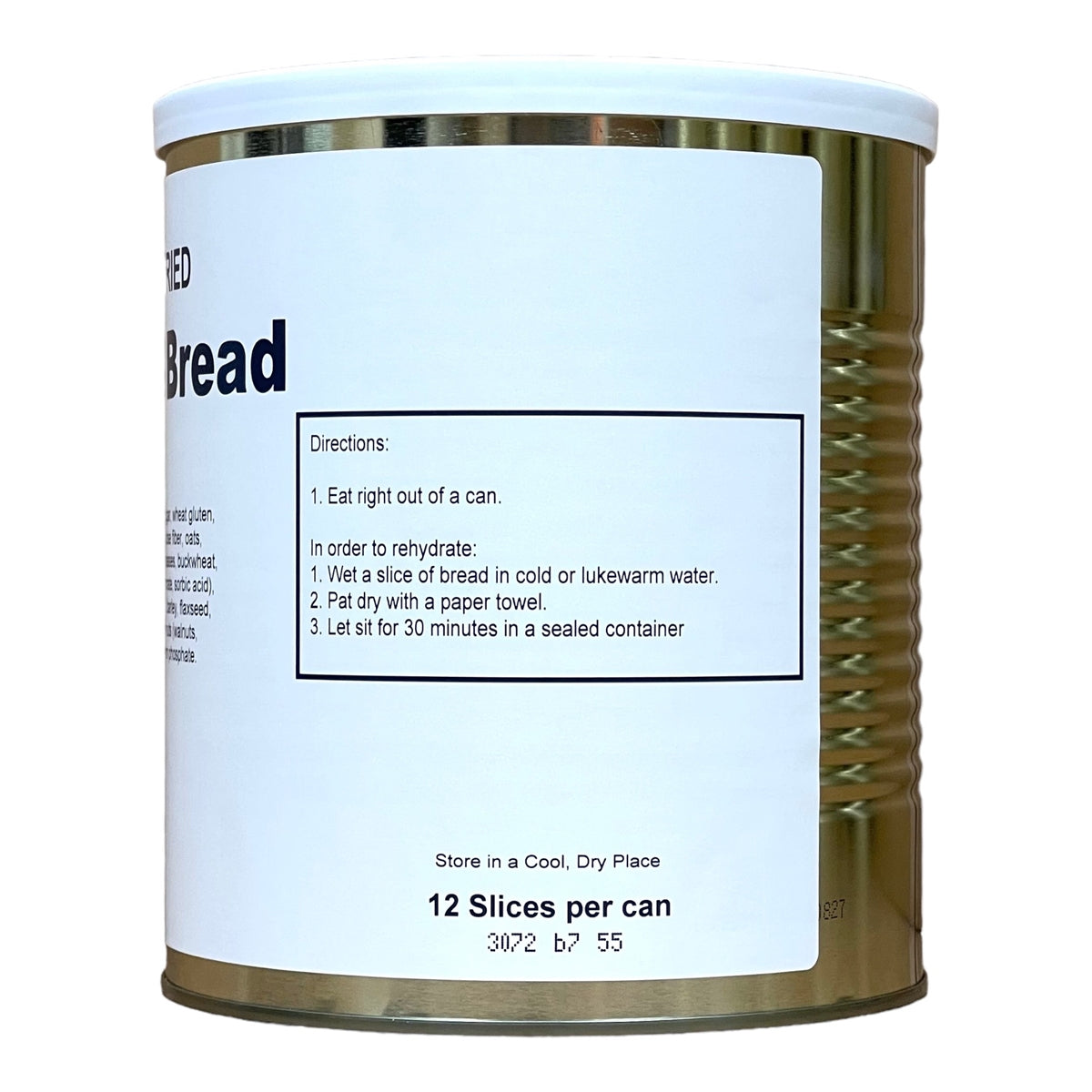 Military Surplus Freeze Dried 12-Grain Bread