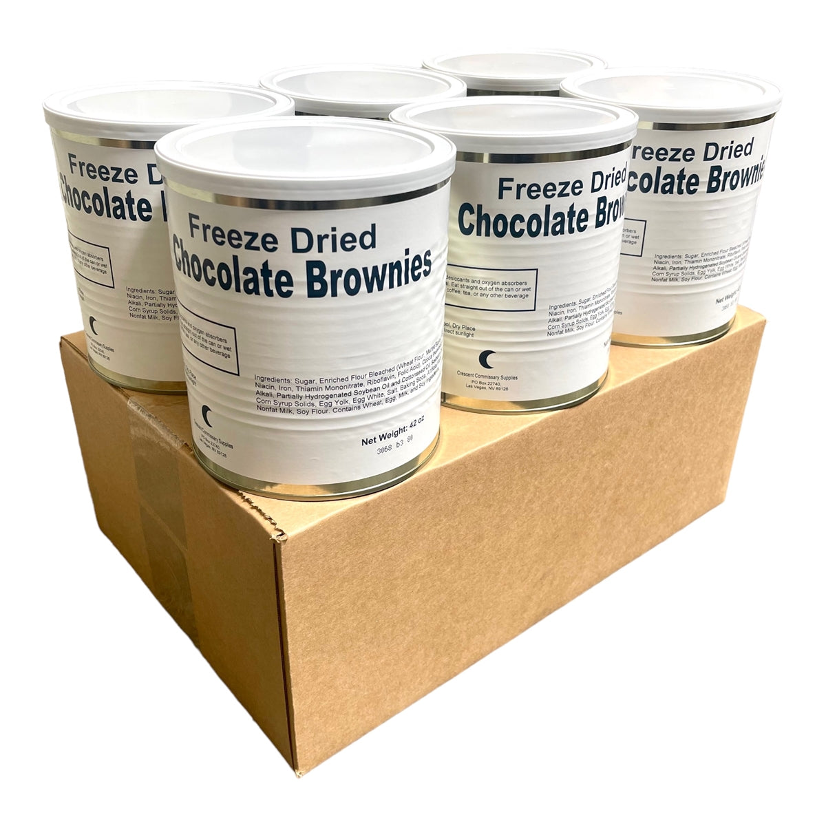 Freeze Dried Chocolate Brownies