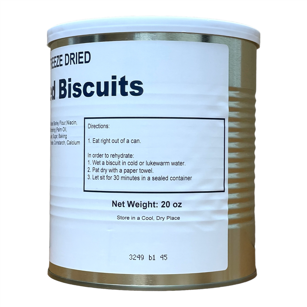 Military Surplus Freeze Dried Baked Biscuits