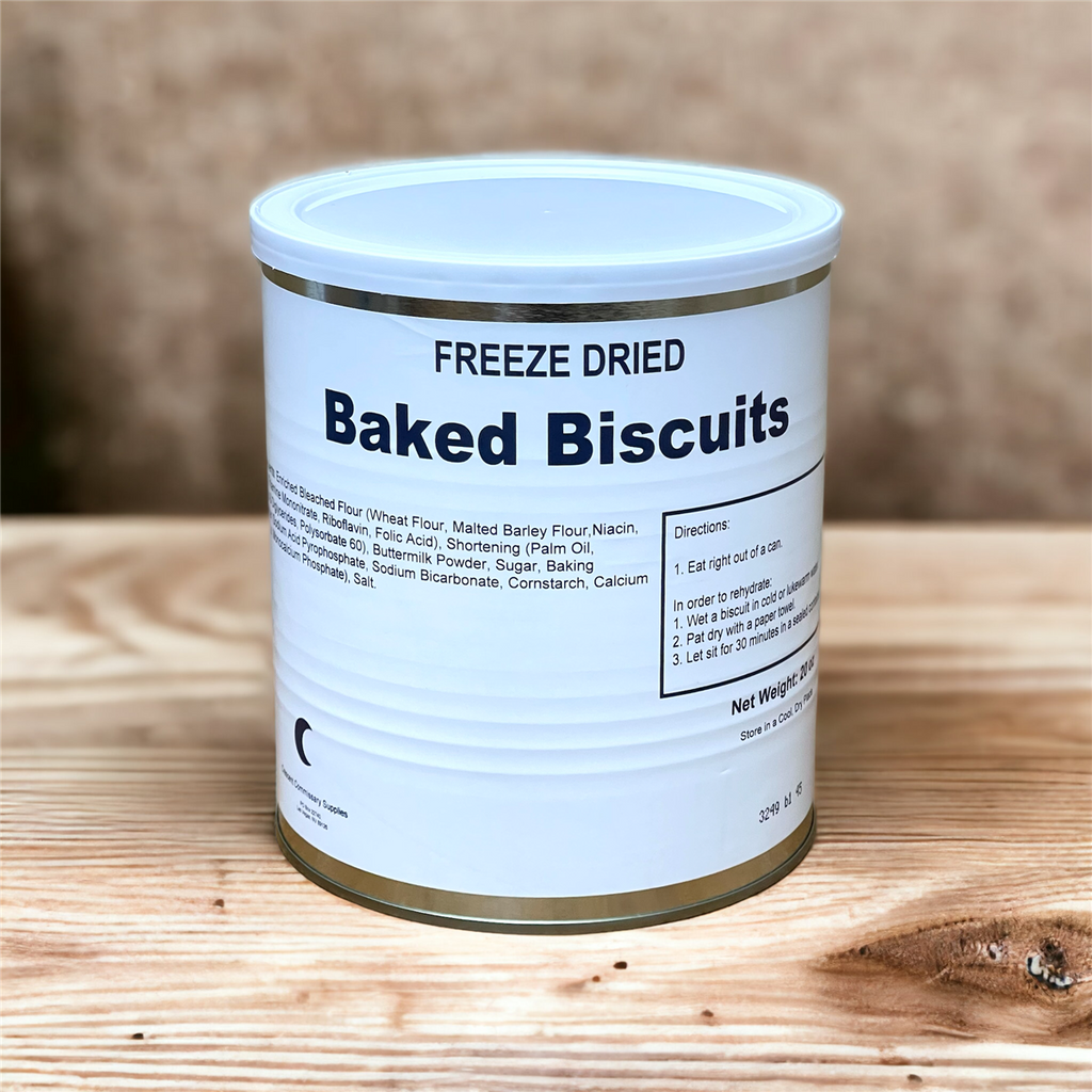 Military Surplus Freeze Dried Baked Biscuits