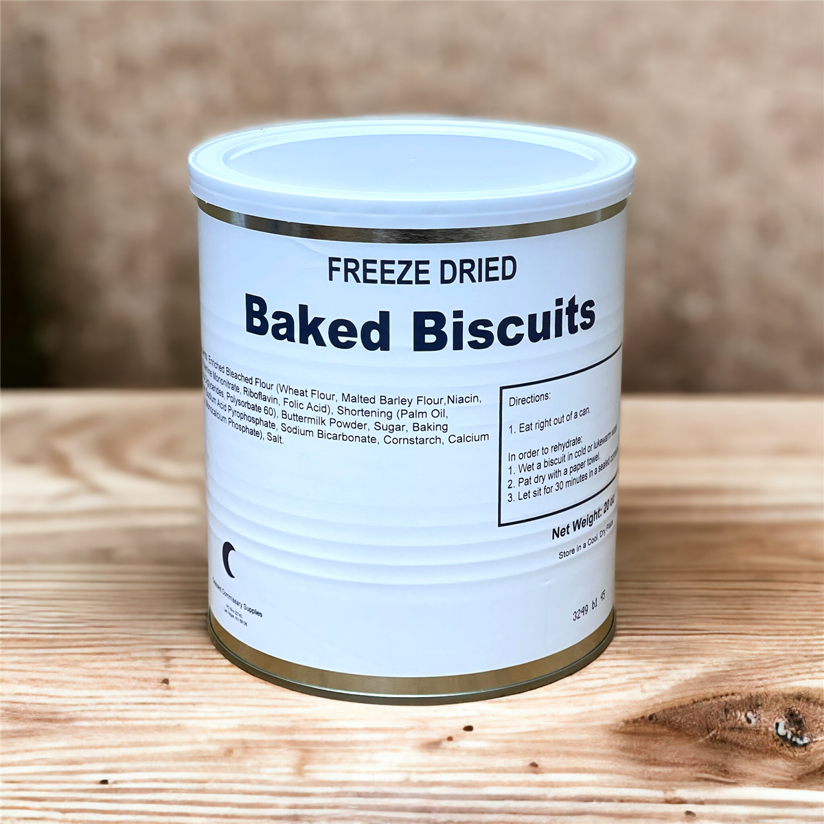 Military Surplus Freeze Dried Baked Biscuits
