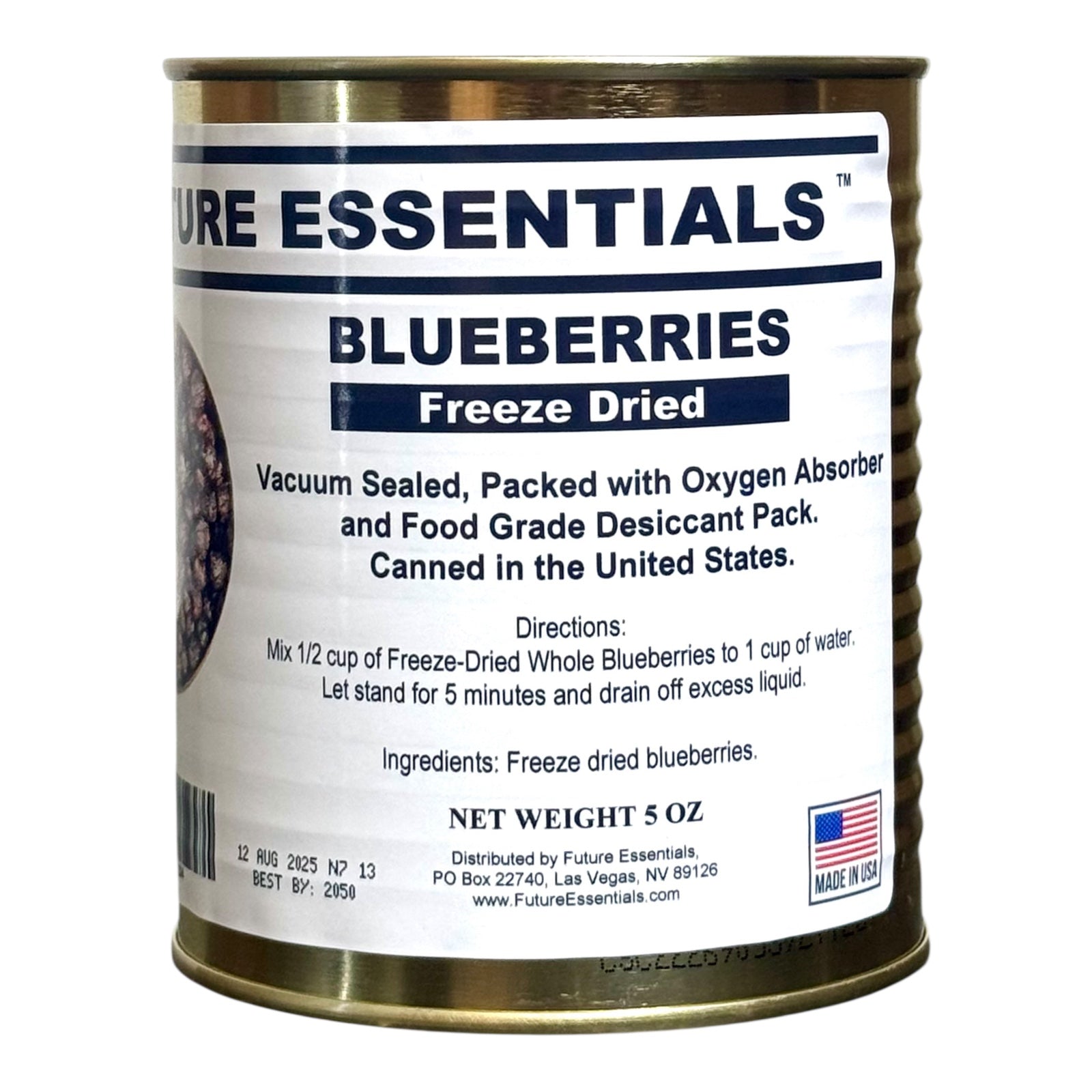 Future Essentials Freeze Dried Whole Blueberries