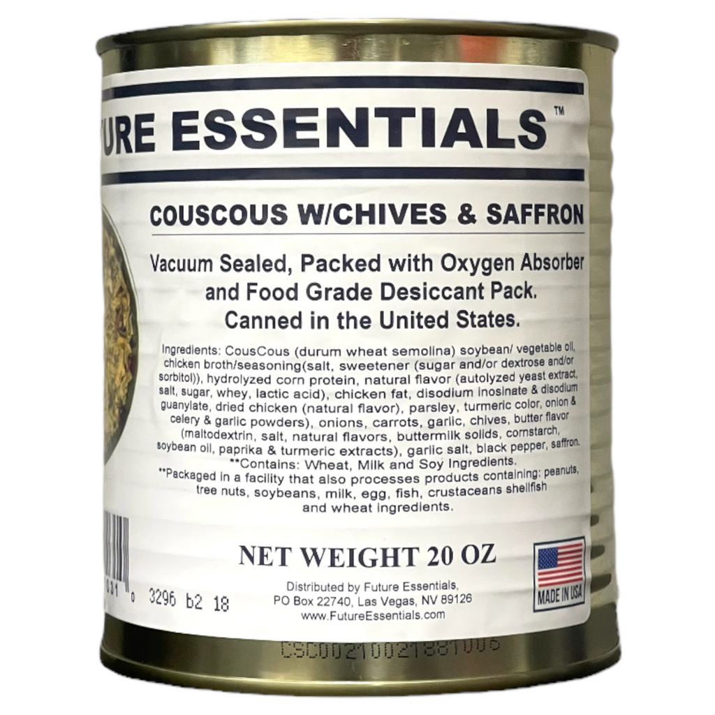 Future Essentials Couscous with Chives and Saffron