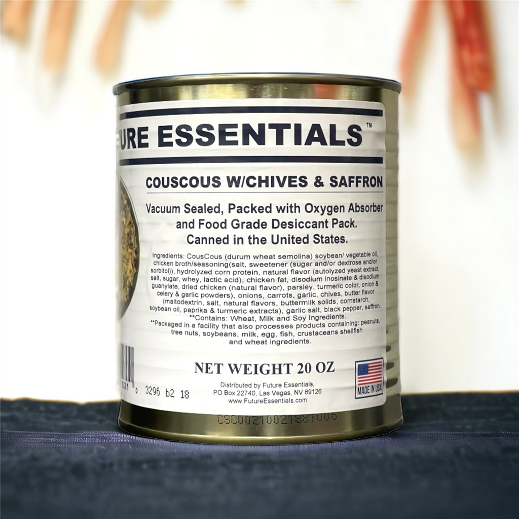 Future Essentials Couscous with Chives and Saffron