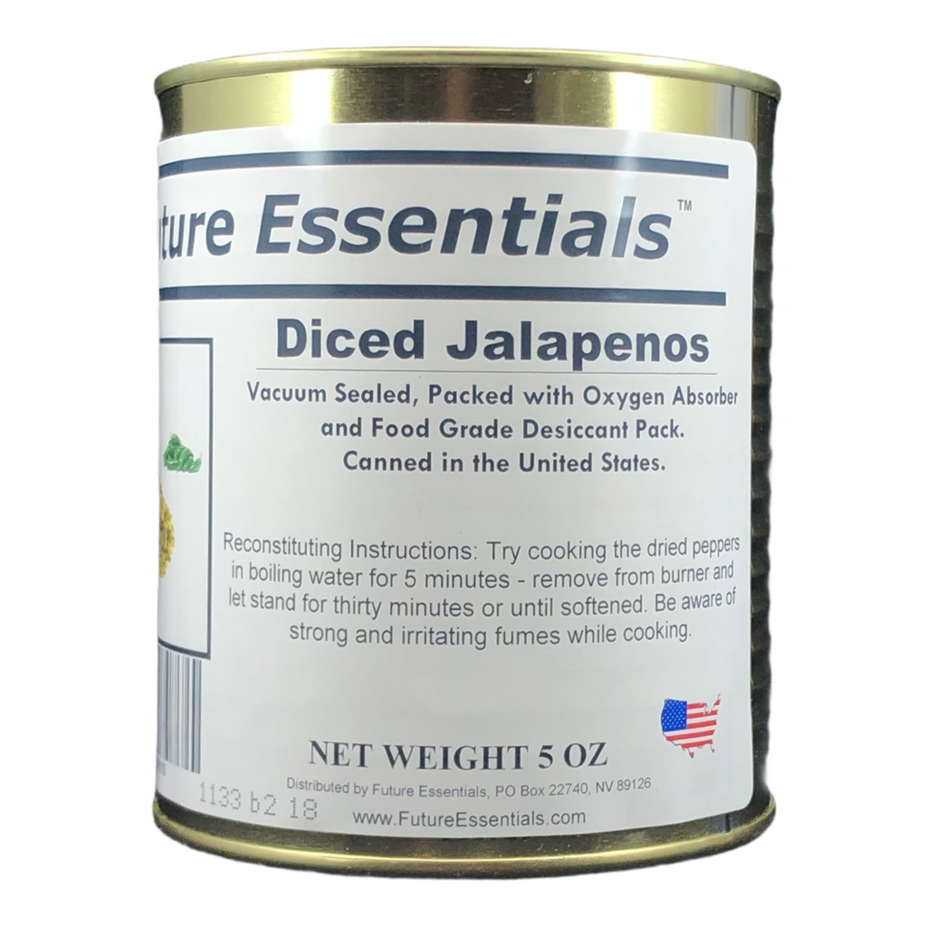 Future Essentials Diced Dehydrated Jalapenos