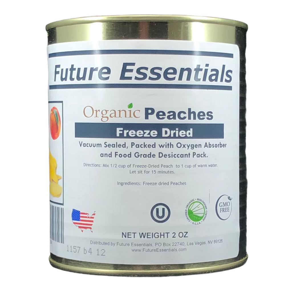 Future Essentials Freeze Dried Sliced Peaches
