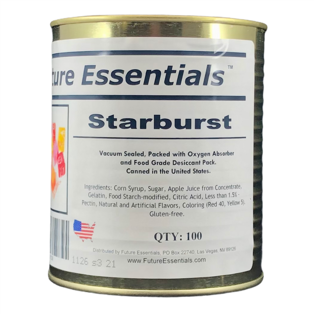 Future Essentials One Hundred (100) Starburst Fruit Chews