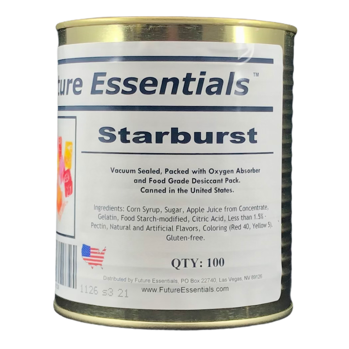 Future Essentials One Hundred (100) Starburst Fruit Chews