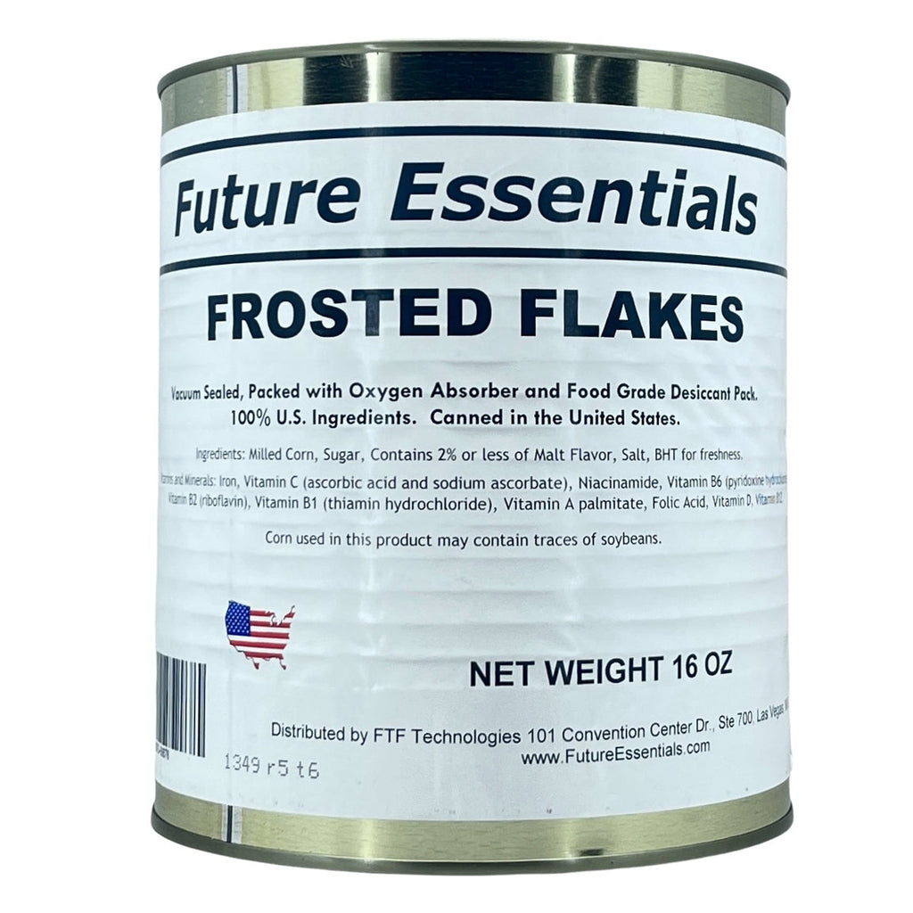 Future Essentials Frosted Flakes Cereal, #10 Can
