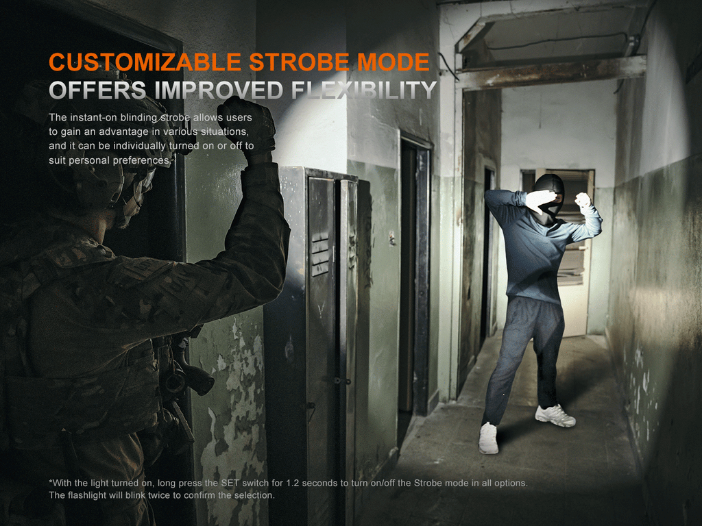 Fenix PD35R ACE Multi-mode Tactical Flashlight