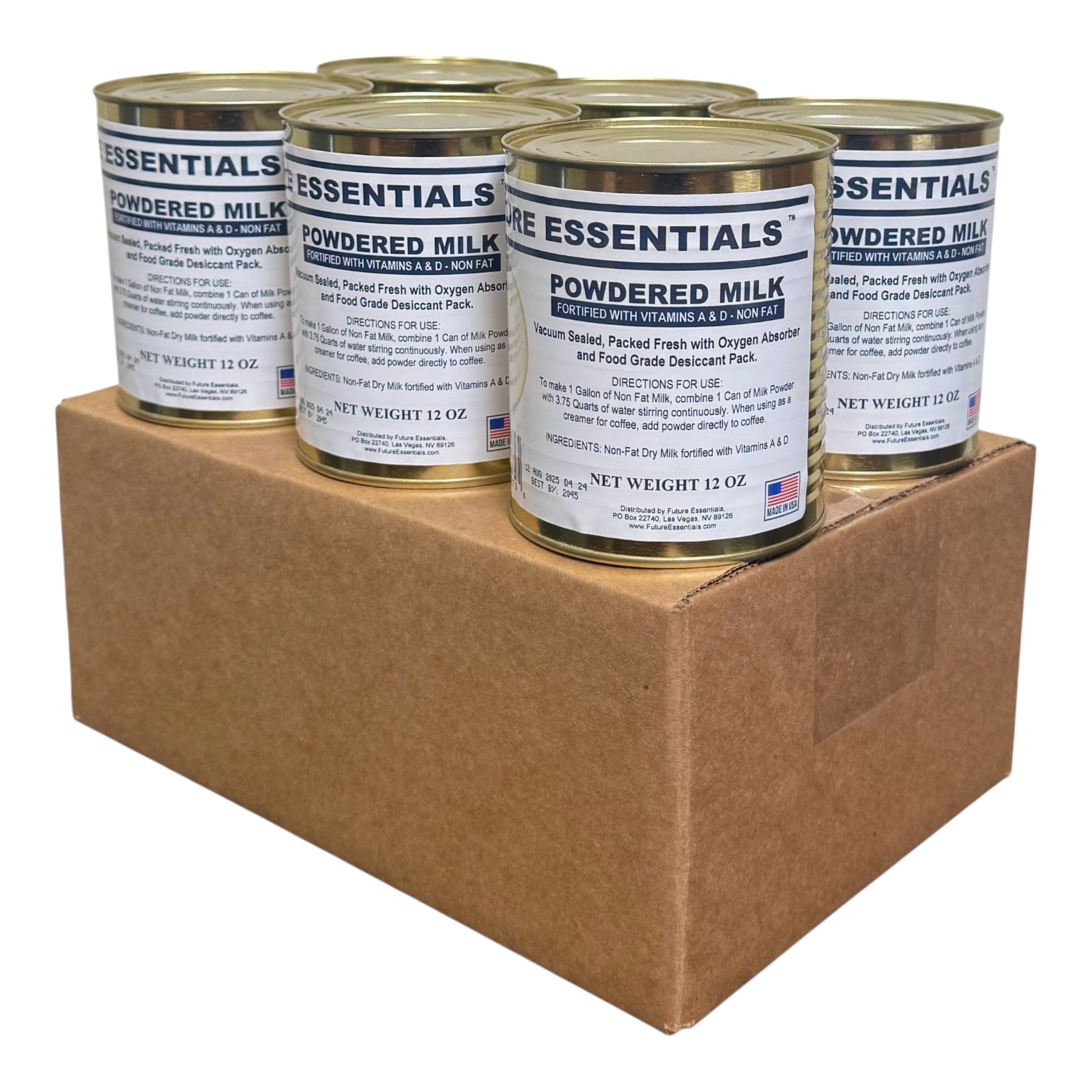 Future Essentials Powdered Instant Non-Fat Dry Milk