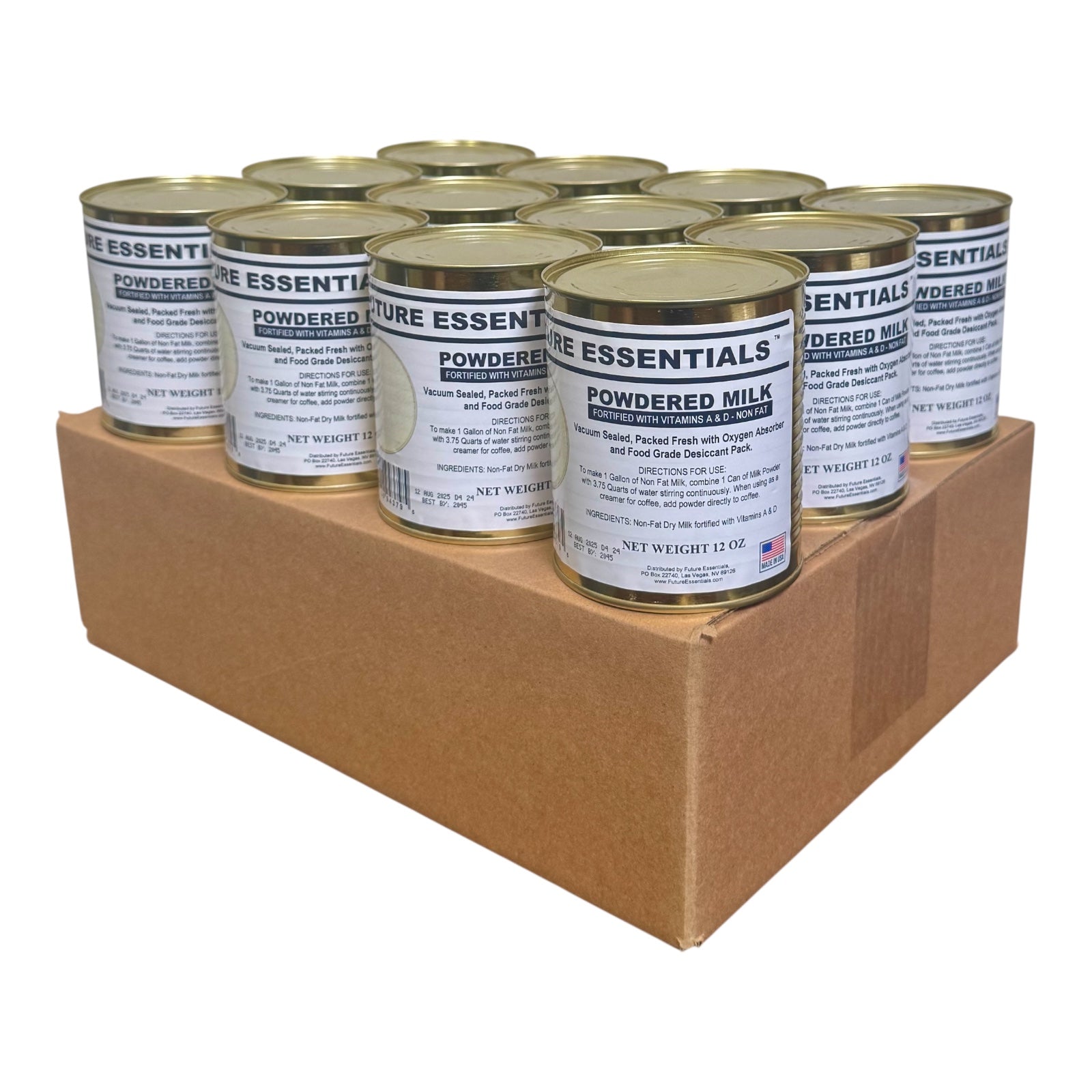 Future Essentials Powdered Instant Non-Fat Dry Milk