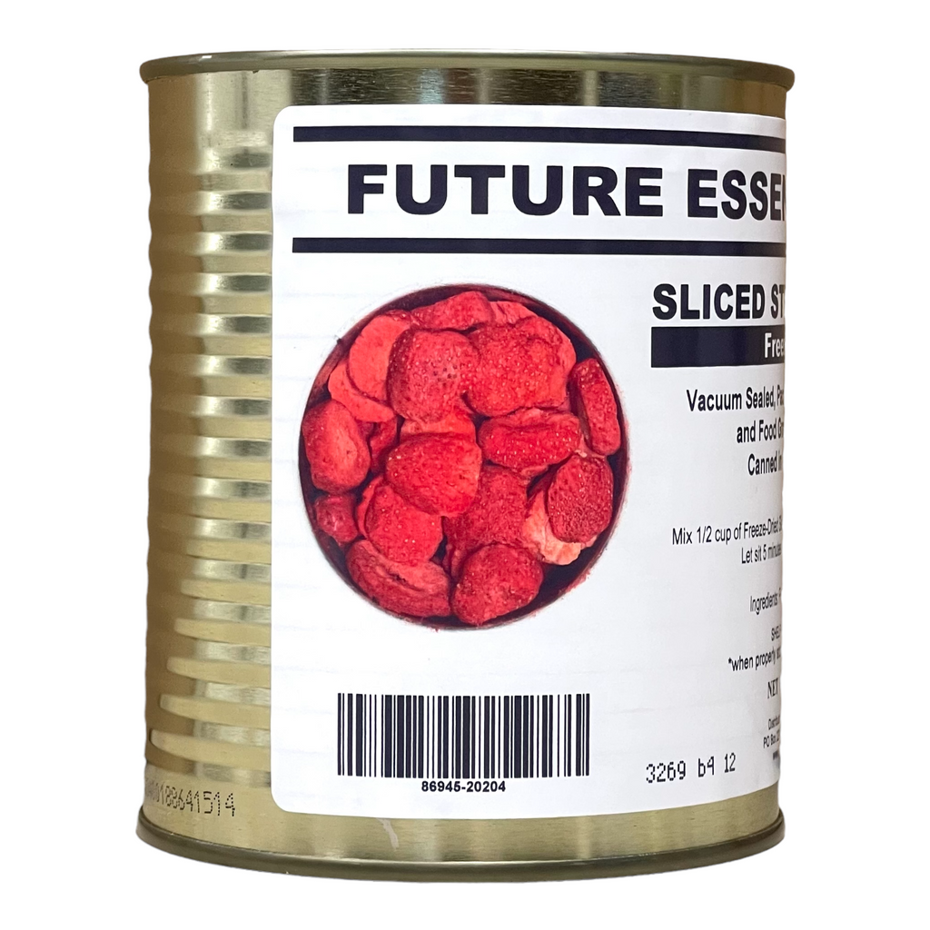 Future Essentials Freeze Dried Sliced Strawberries