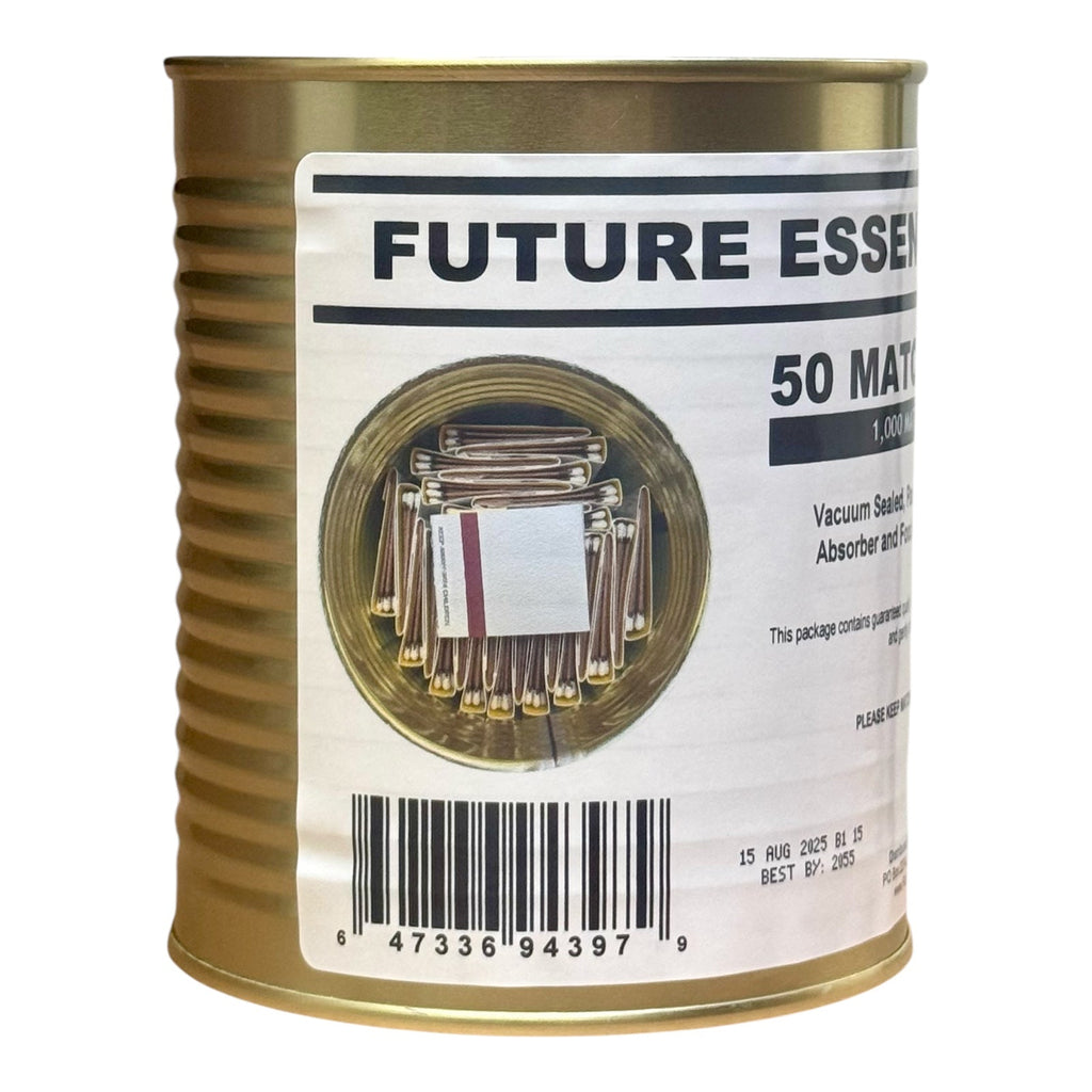 Can of Future Essentials 50 Matchbooks
