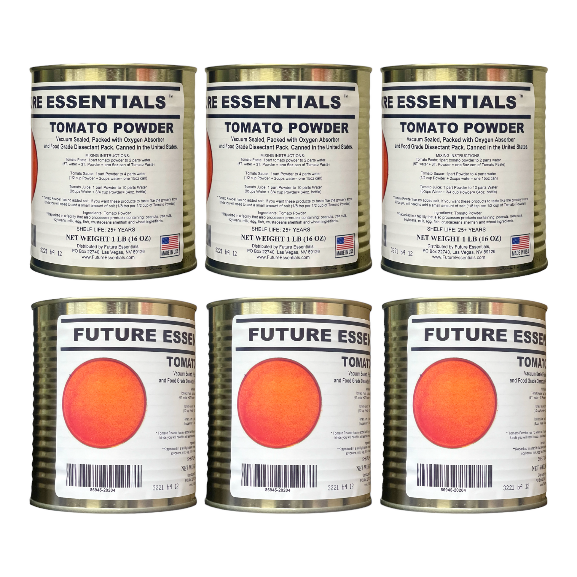 Future Essentials Long Shelf Life Tomato Powder