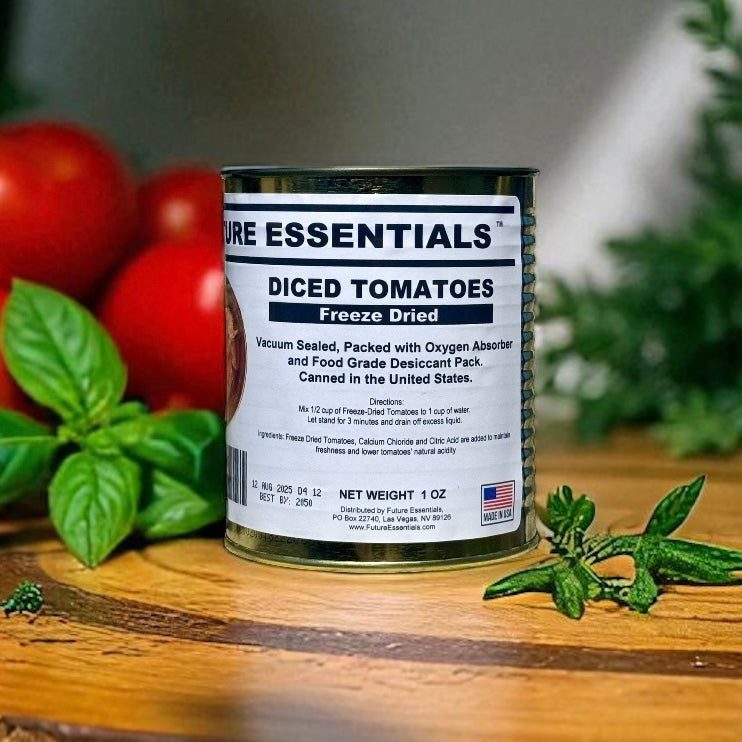 Future Essentials Freeze Dried Diced Tomatoes