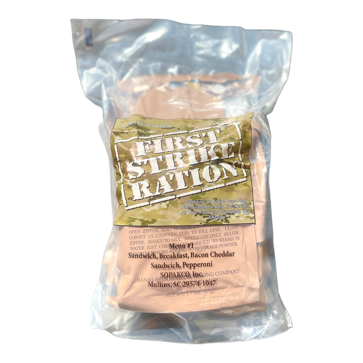 First Strike Ration (FSR) - Single Ration