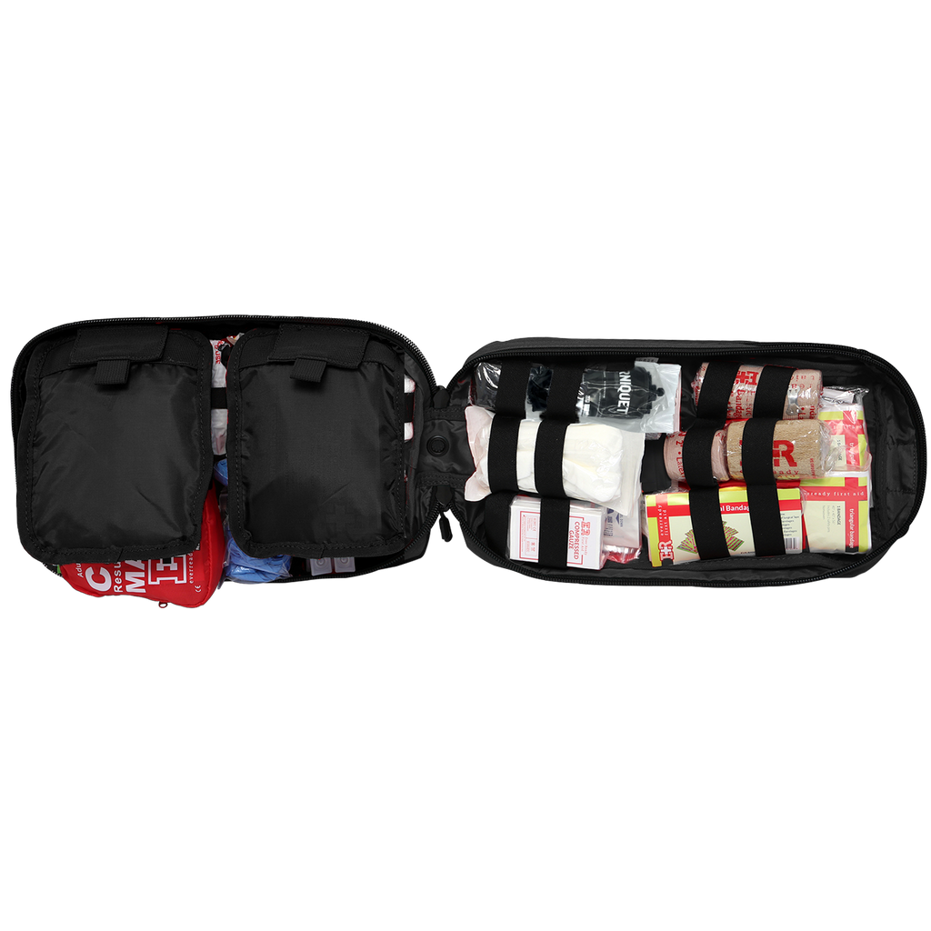 Rip-Away Fully Stocked Tactical Trauma Kit - Chest Seals, Tourniquet, & Bleeding Control
