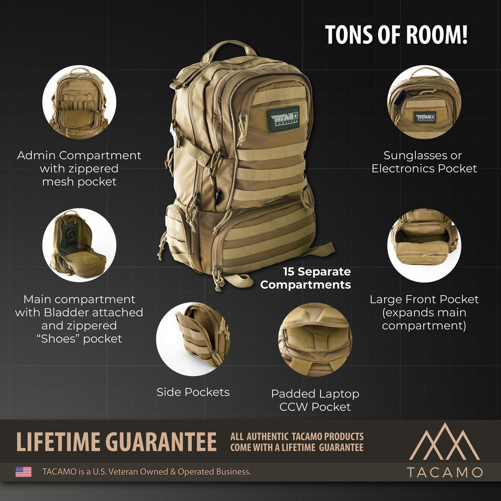 LIQUIDATION! - 50L 72-Hour Tactical Backpack