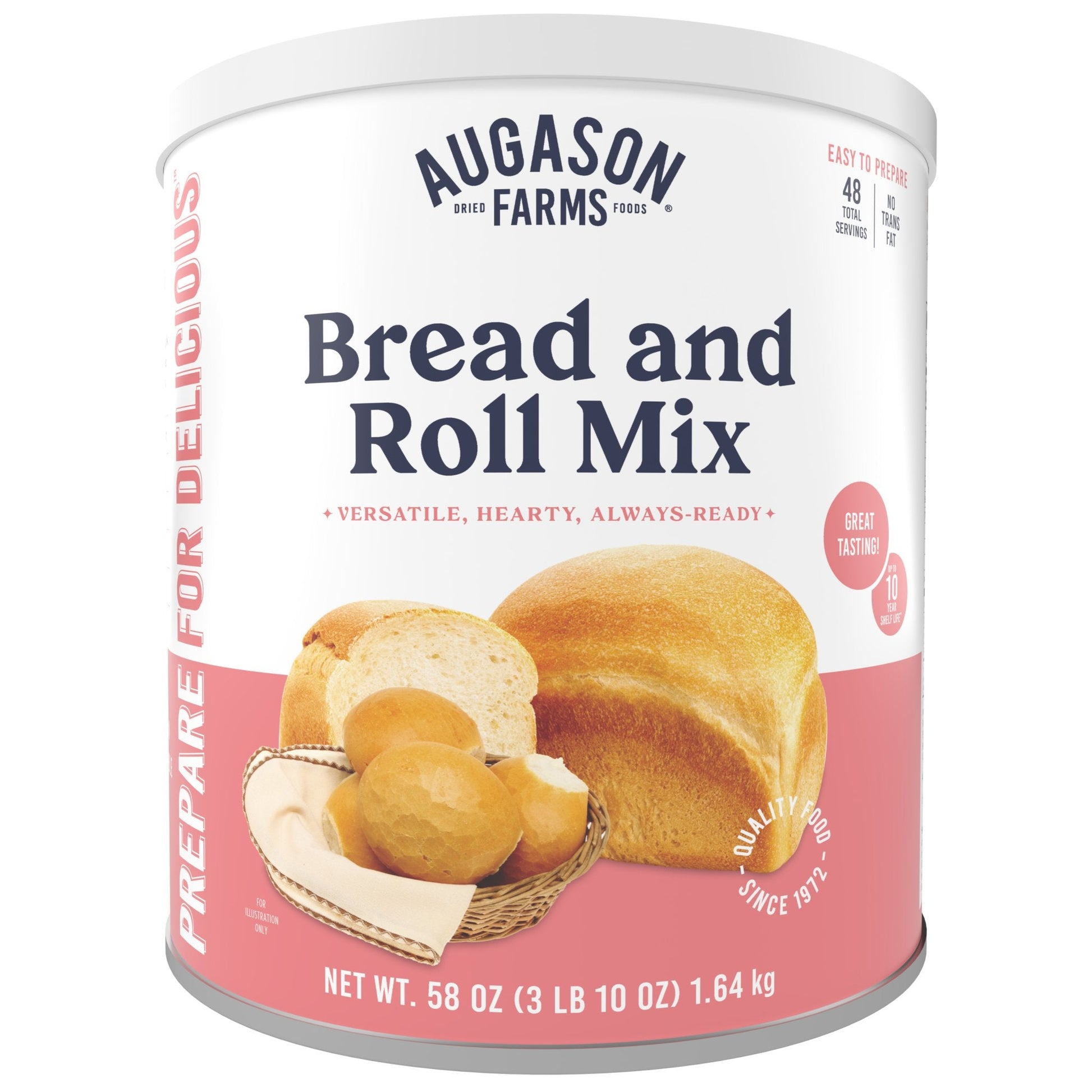 Bread and Roll Mix Can, 48 Servings